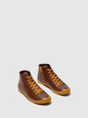 Lace-up Ankle Boots IBBI653SOF COGNAC